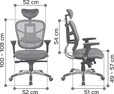 Photo du produit FAUTEUIL TECKNET NOIR