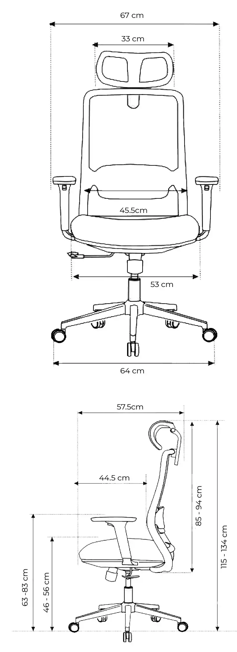 Photo du produit FAUTEUIL CONFORTIS NOIR