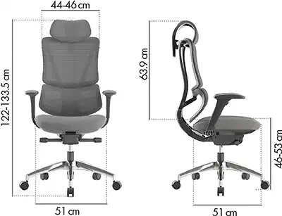 Photo du produit FAUTEUIL ERGONOMIQUE ERGOSTAR ULTRA