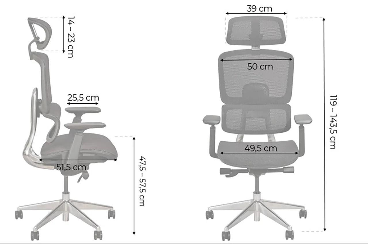 Photo du produit FAUTEUIL ERGONOMIQUE ERGOSTAR ULTRA MAILLE VELVET