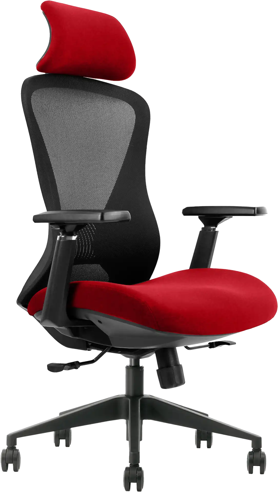 Photo du produit FAUTEUIL DESIGNER ROUGE/NOIR