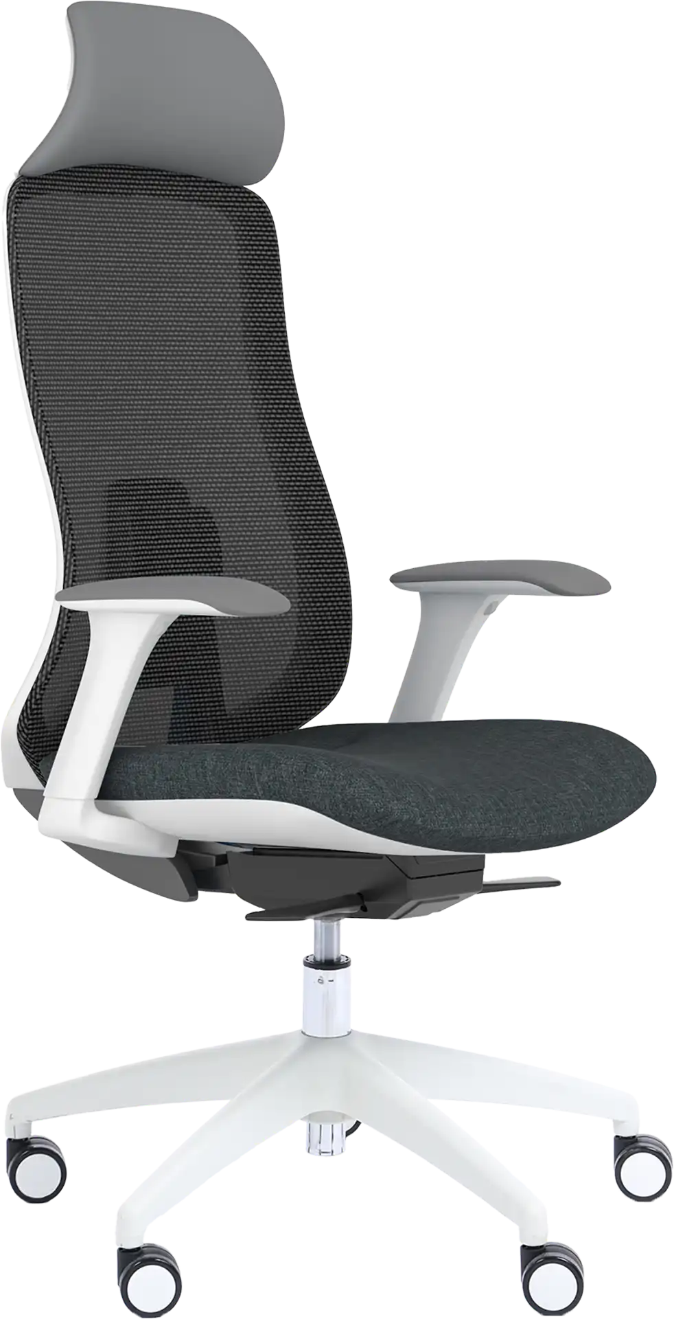 Photo du produit FAUTEUIL ERGONOMIQUE FEDO GRIS/BLANC