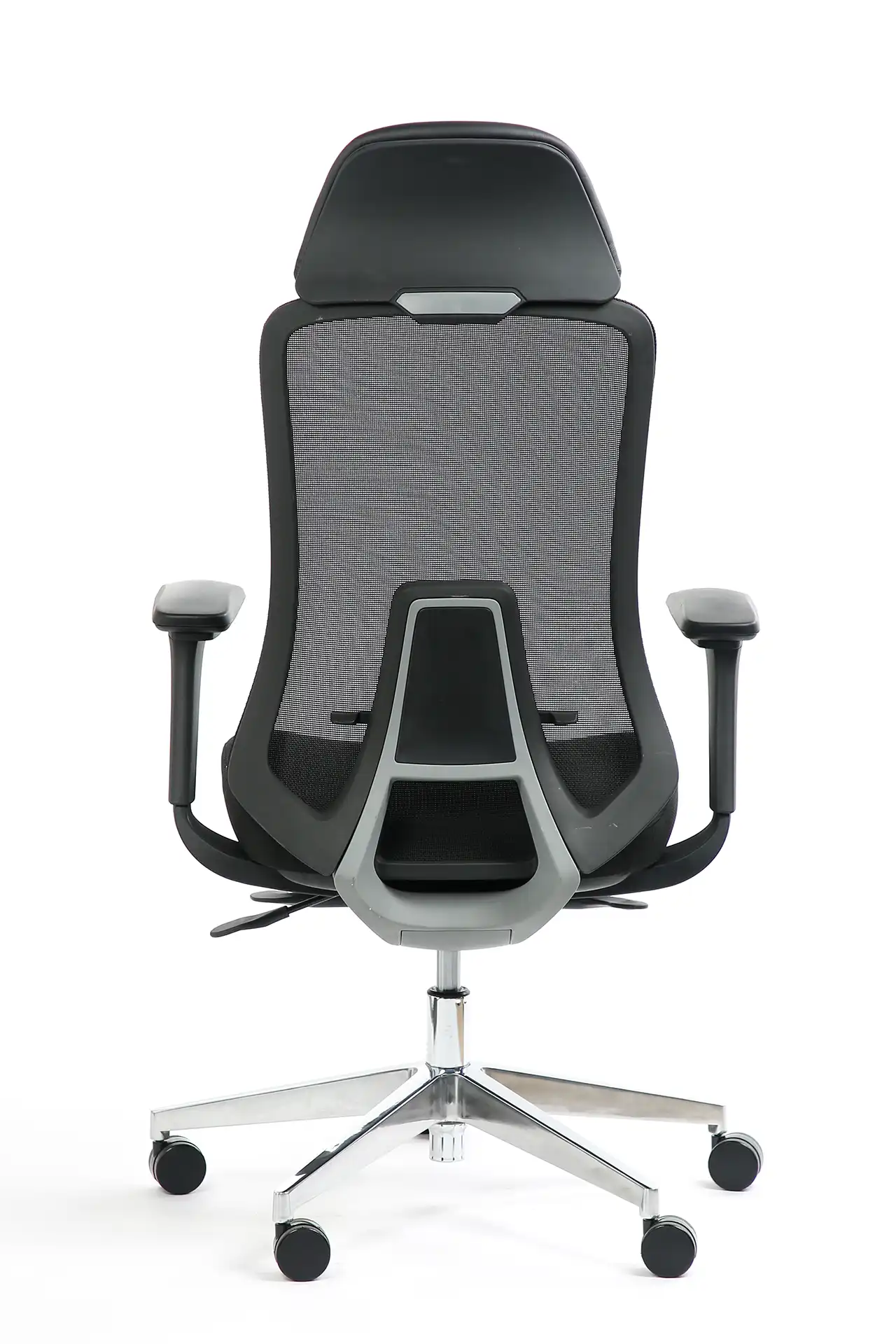 Photo du produit FAUTEUIL ERGONOMIQUE FEDO NOIR, PIED ALU