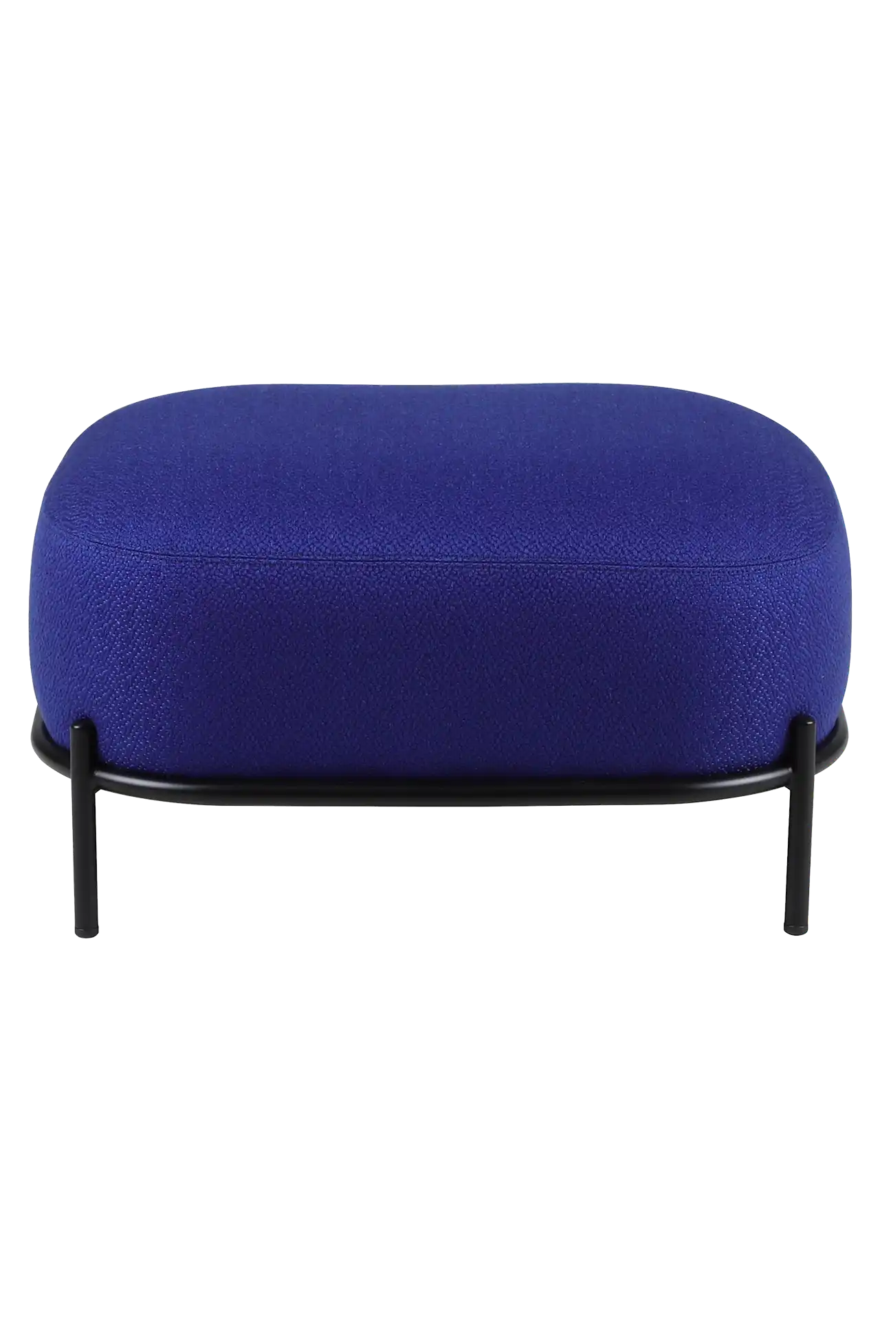 POUF KARRE BLEU