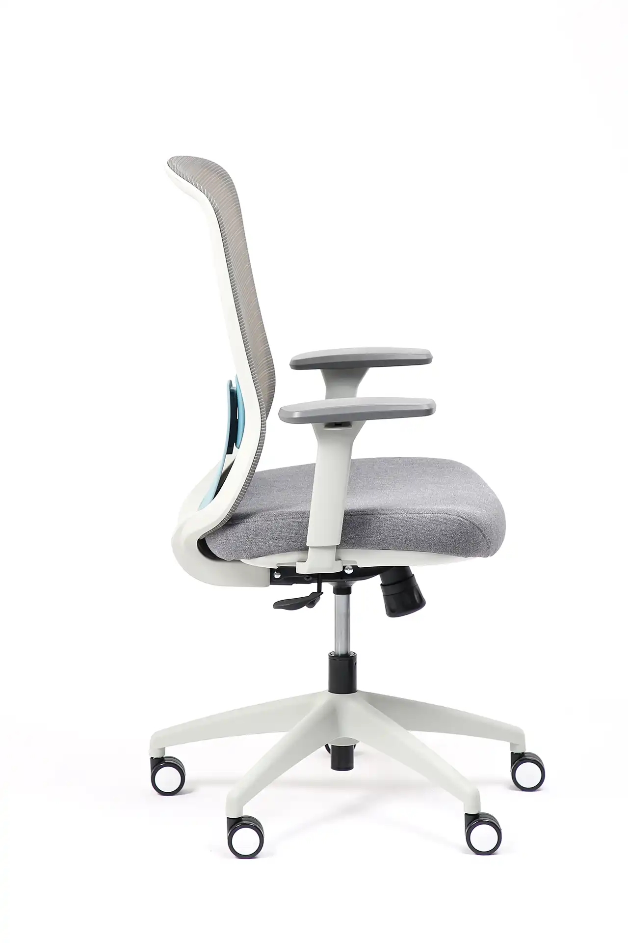 Photo du produit FAUTEUIL ERGONOMIQUE LANDO GRIS-BLEU