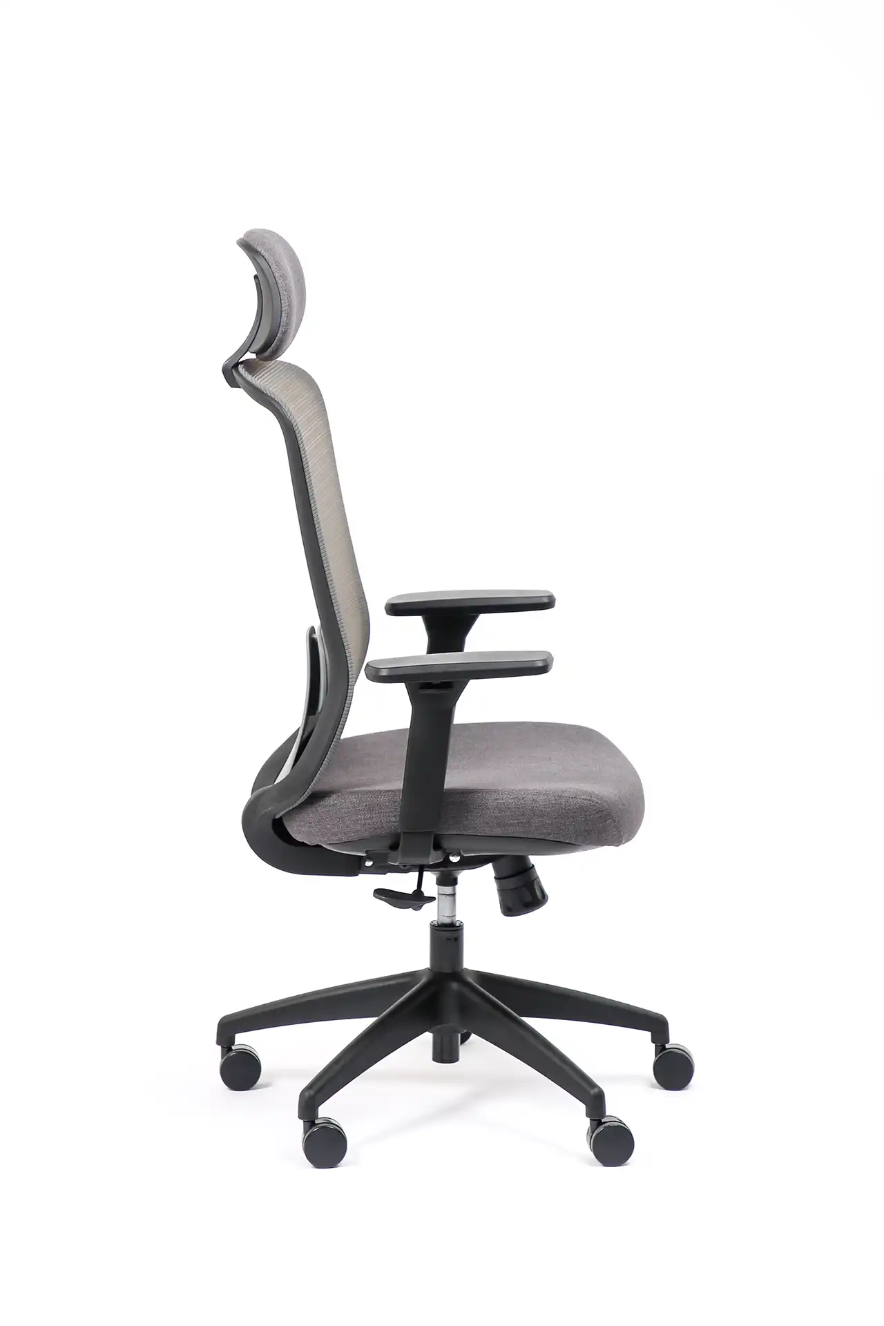 Photo du produit FAUTEUIL ERGONOMIQUE AVEC APPUI TETE LANDO GRIS-GRIS