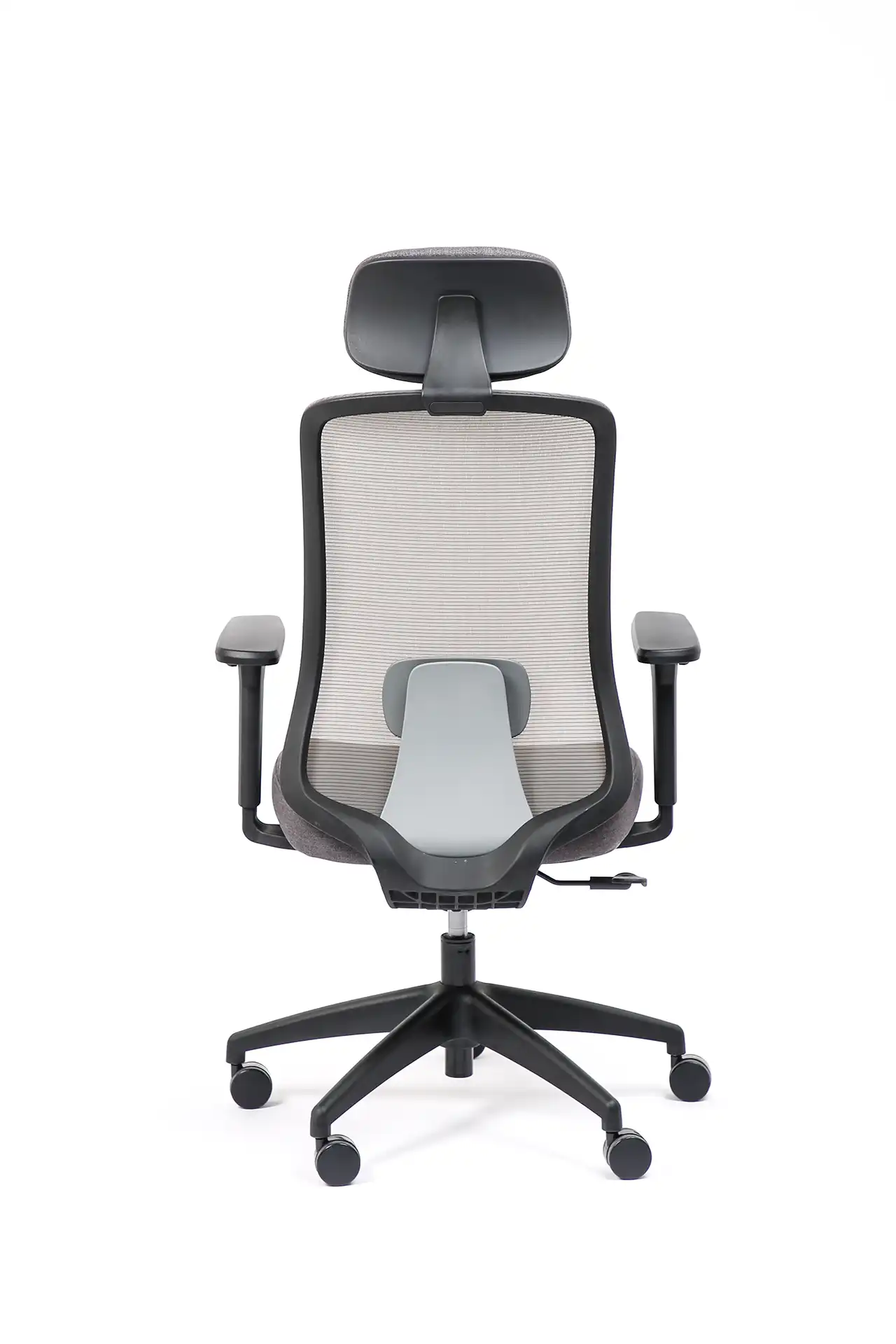 Photo du produit FAUTEUIL ERGONOMIQUE AVEC APPUI TETE LANDO GRIS-GRIS