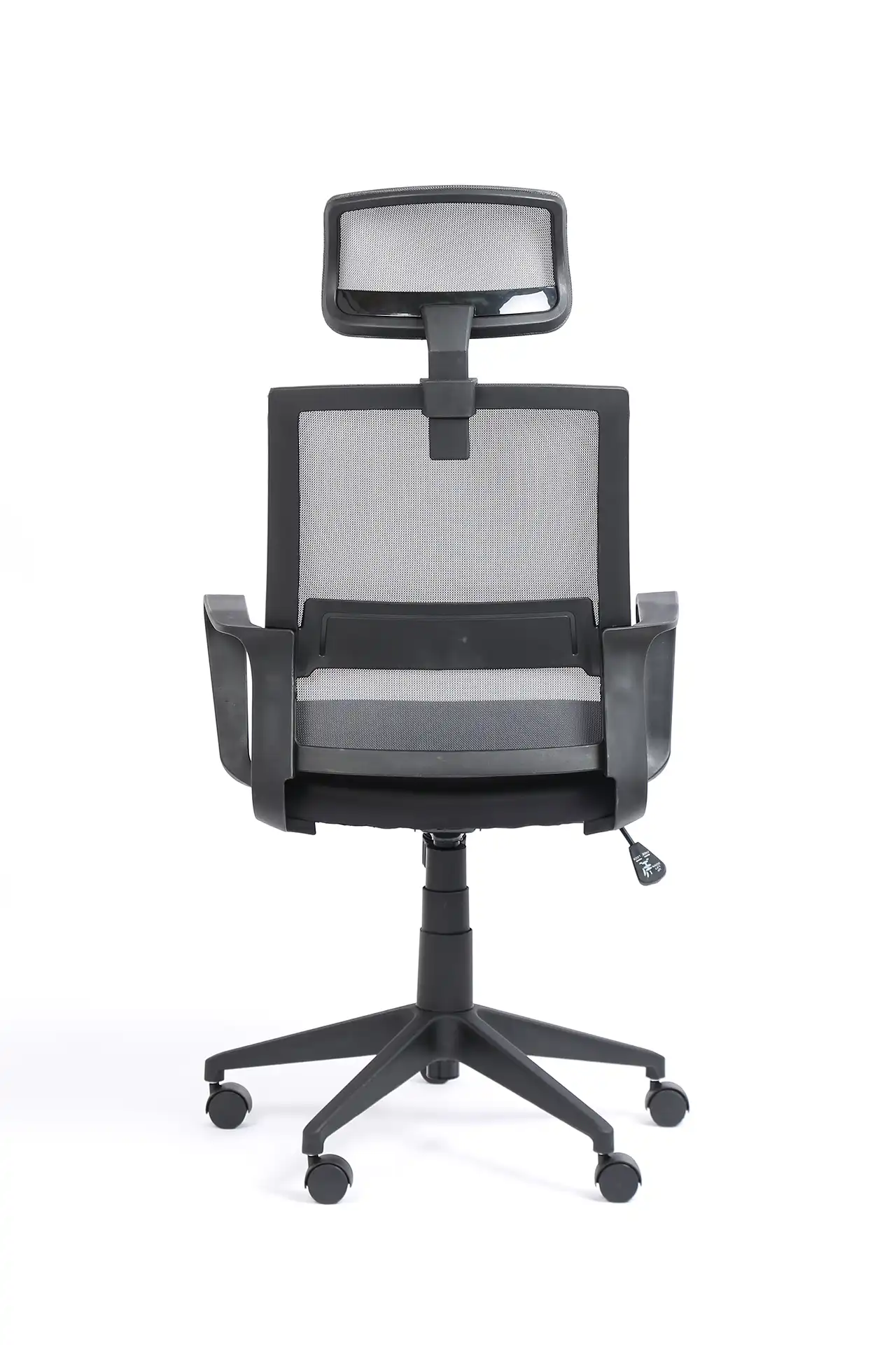 Photo du produit FAUTEUIL LIBERTY NOIR/GRIS AVEC APPUI TETE