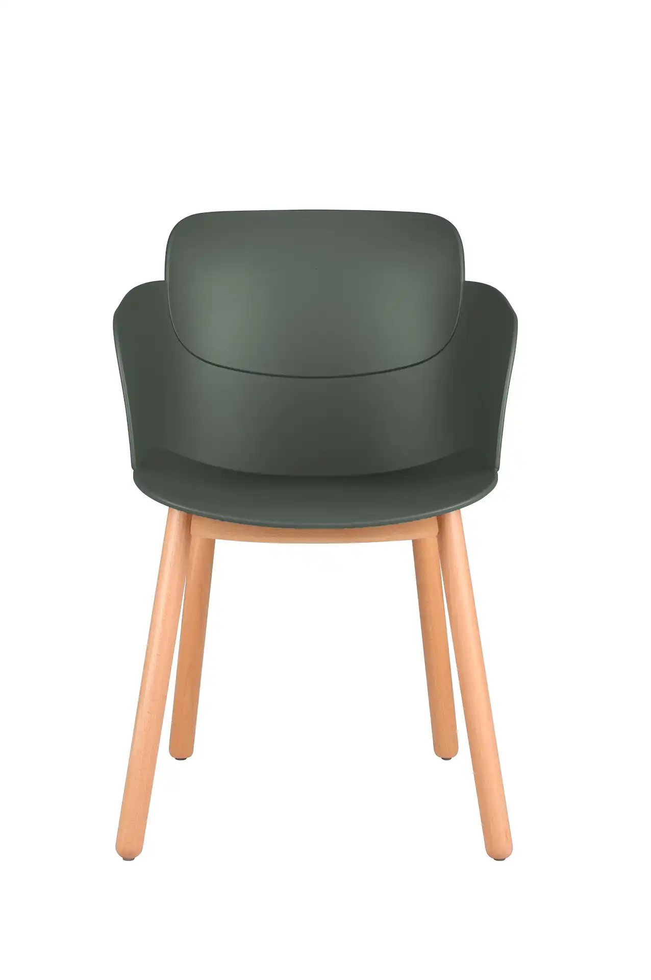 Photo du produit CHAISE LOOPS KAKI AVEC ACCOUDOIRS PIETEMENT BOIS