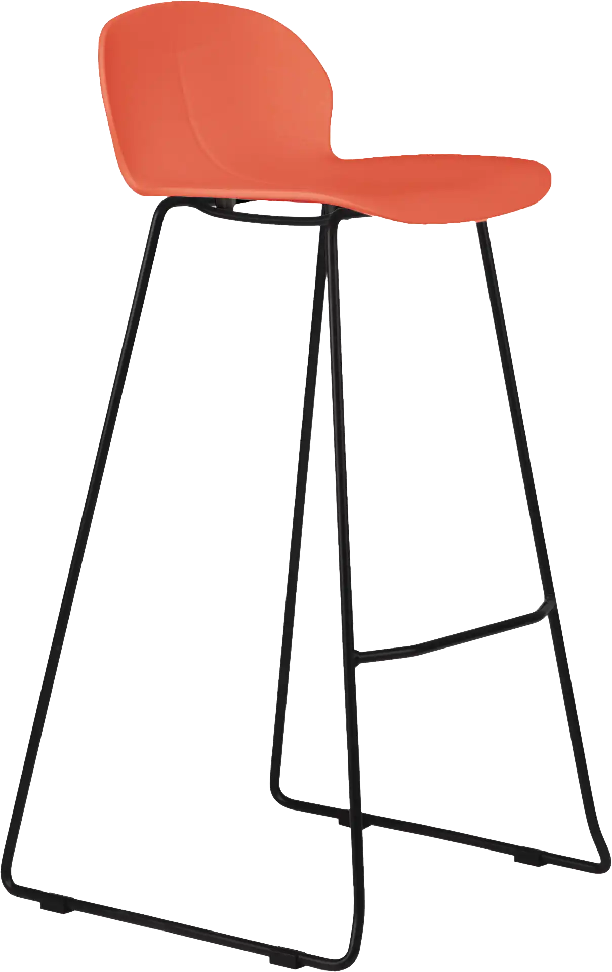 Photo du produit TABOURET LOOPS ROUGE PIETEMENT FENETRE