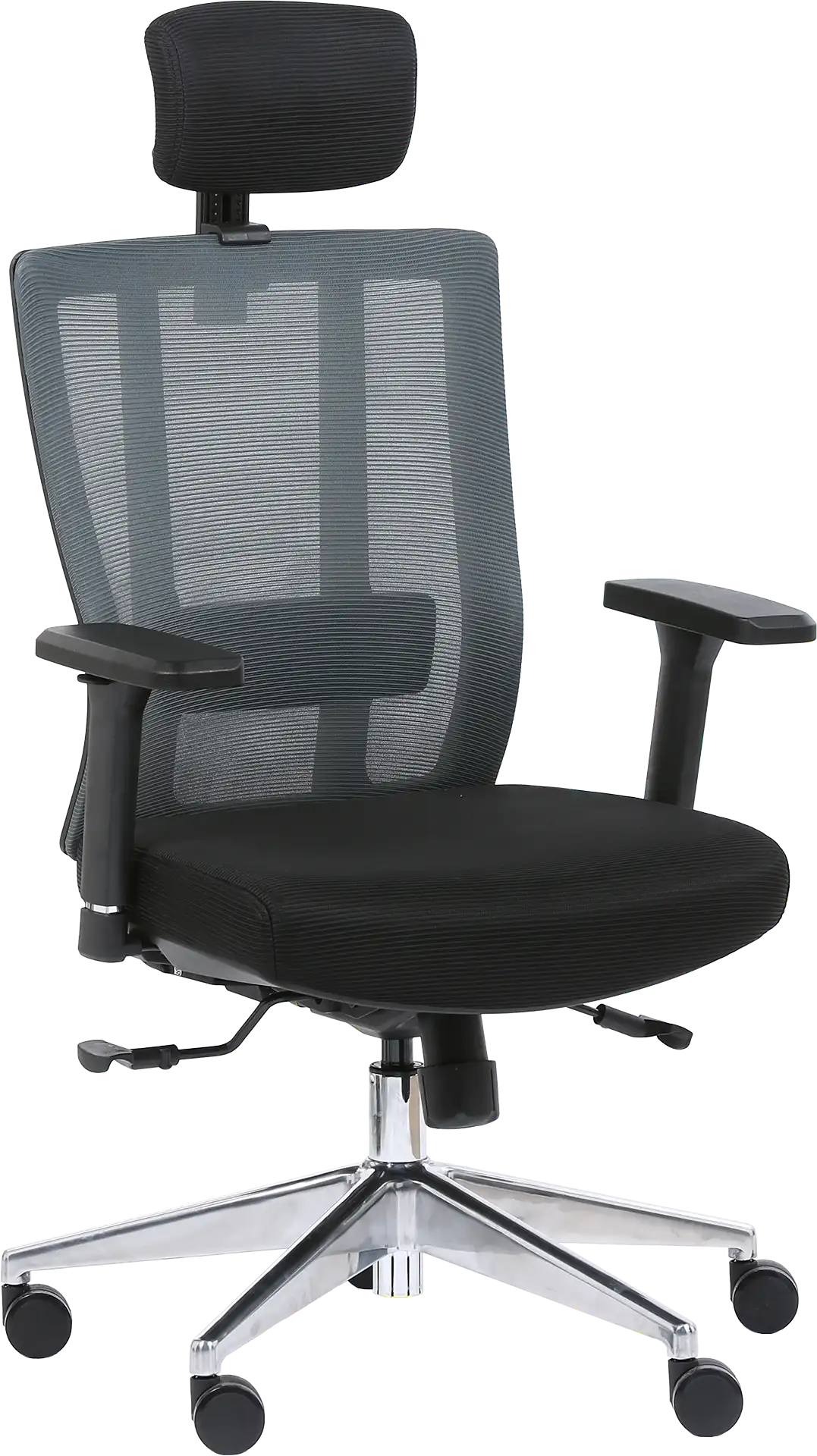 FAUTEUIL ERGONOMIQUE OFFSEAT NOIR-GRIS/BLACK-GREY