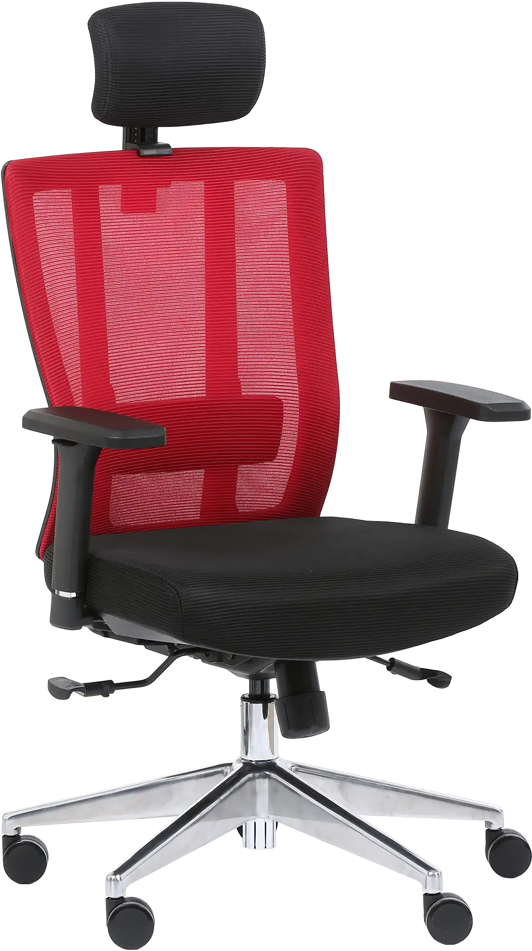 Photo du produit FAUTEUIL ERGONOMIQUE OFFSEAT NOIR-ROUGE/BLACK-RED