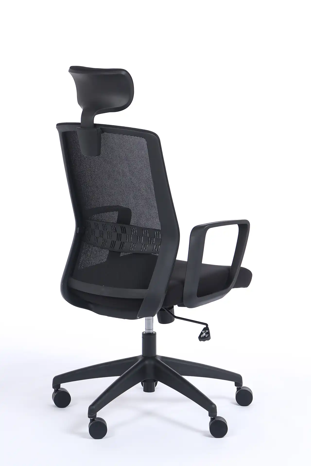 Photo du produit FAUTEUIL SCOTT BASCULANT NOIR/NOIR AVEC APPUI-TÊTE