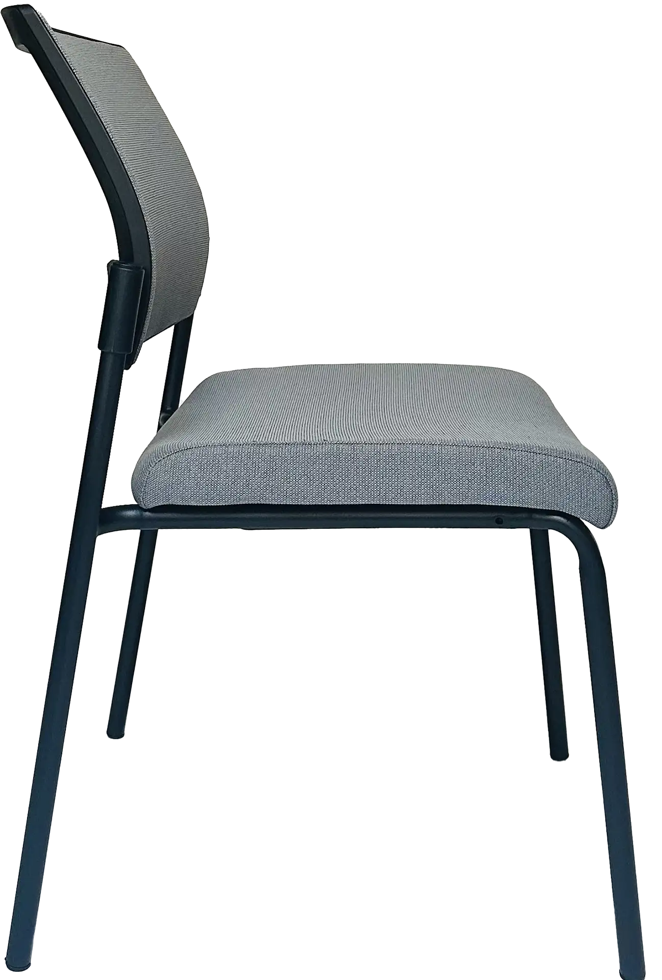 Photo du produit CHAISE SYNERGY ASSISE ET DOSSIER TISSU GRIS FONCÉ SANS ACCOUDOIRS