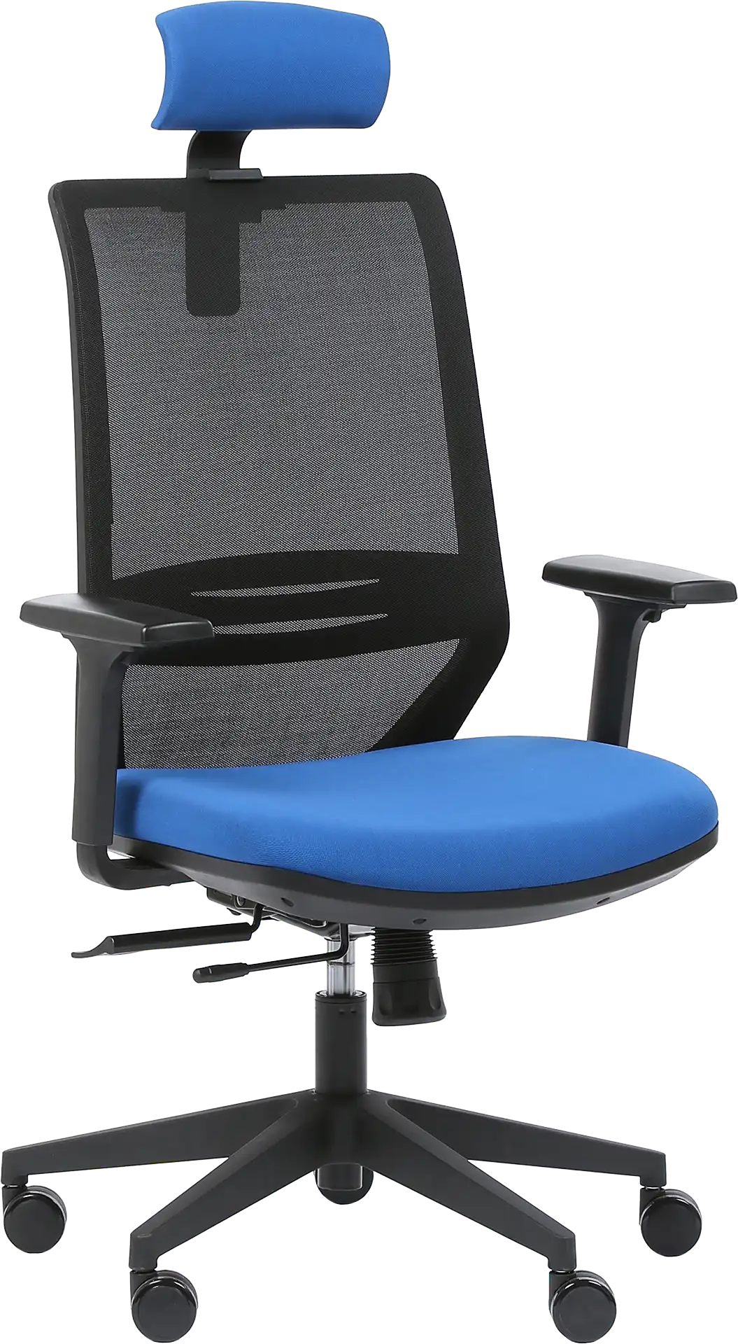 Photo du produit FAUTEUIL ERGONOMIQUE TECSY NOIR/BLEU