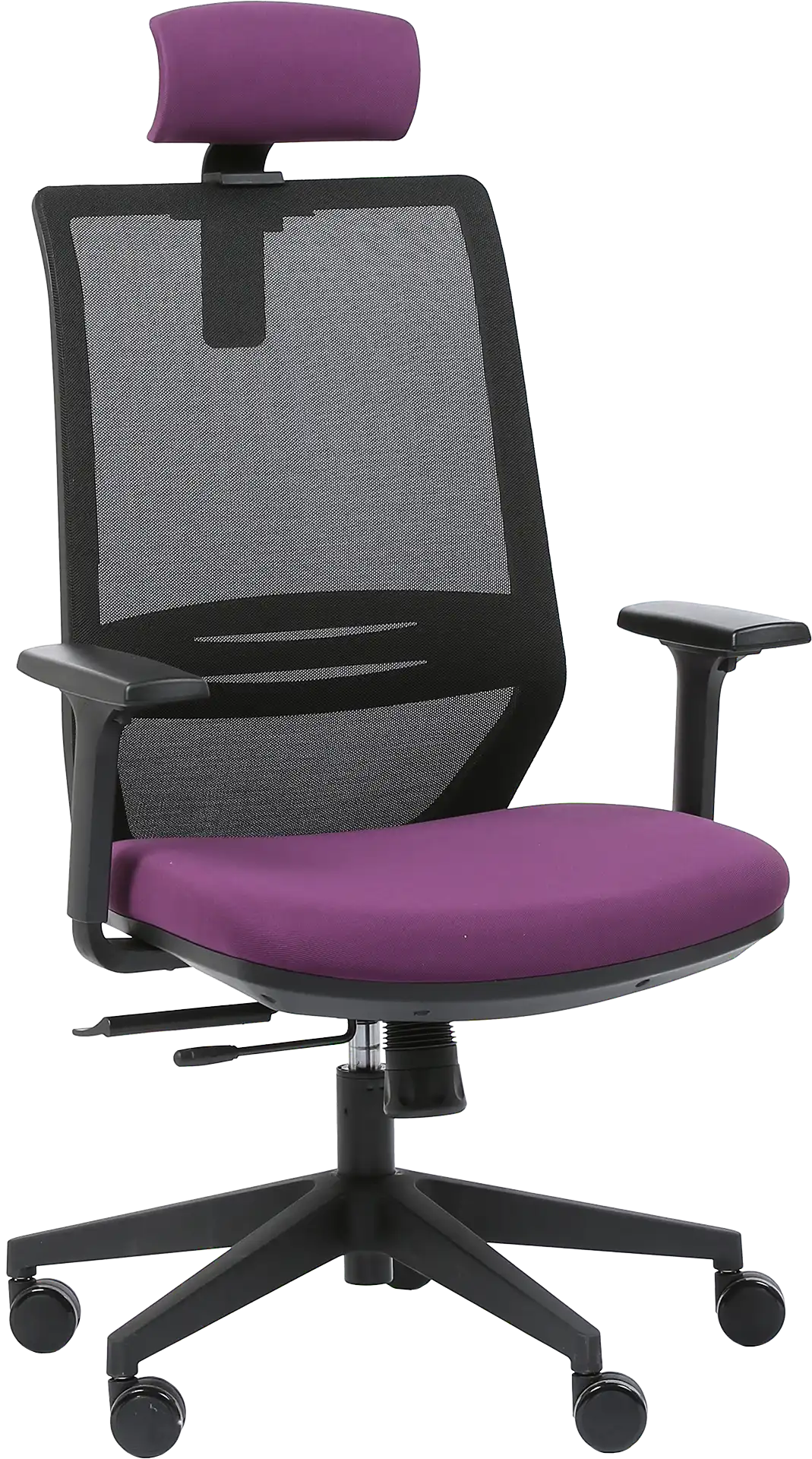 Photo du produit FAUTEUIL ERGONOMIQUE TECSY VIOLET-NOIR/PURPLE-BLACK