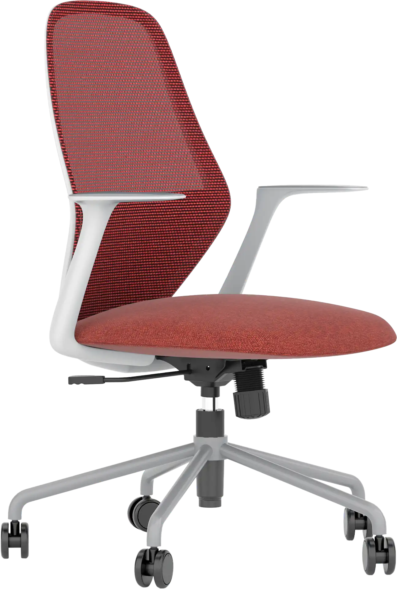 Photo du produit FAUTEUIL OPERATEUR TIME GRIS-ROUGE