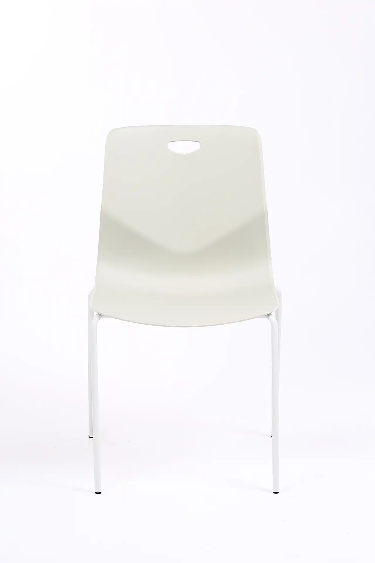 Photo du produit CHAISE TECSEAT BLANCHE 4 PIEDS BLANCS