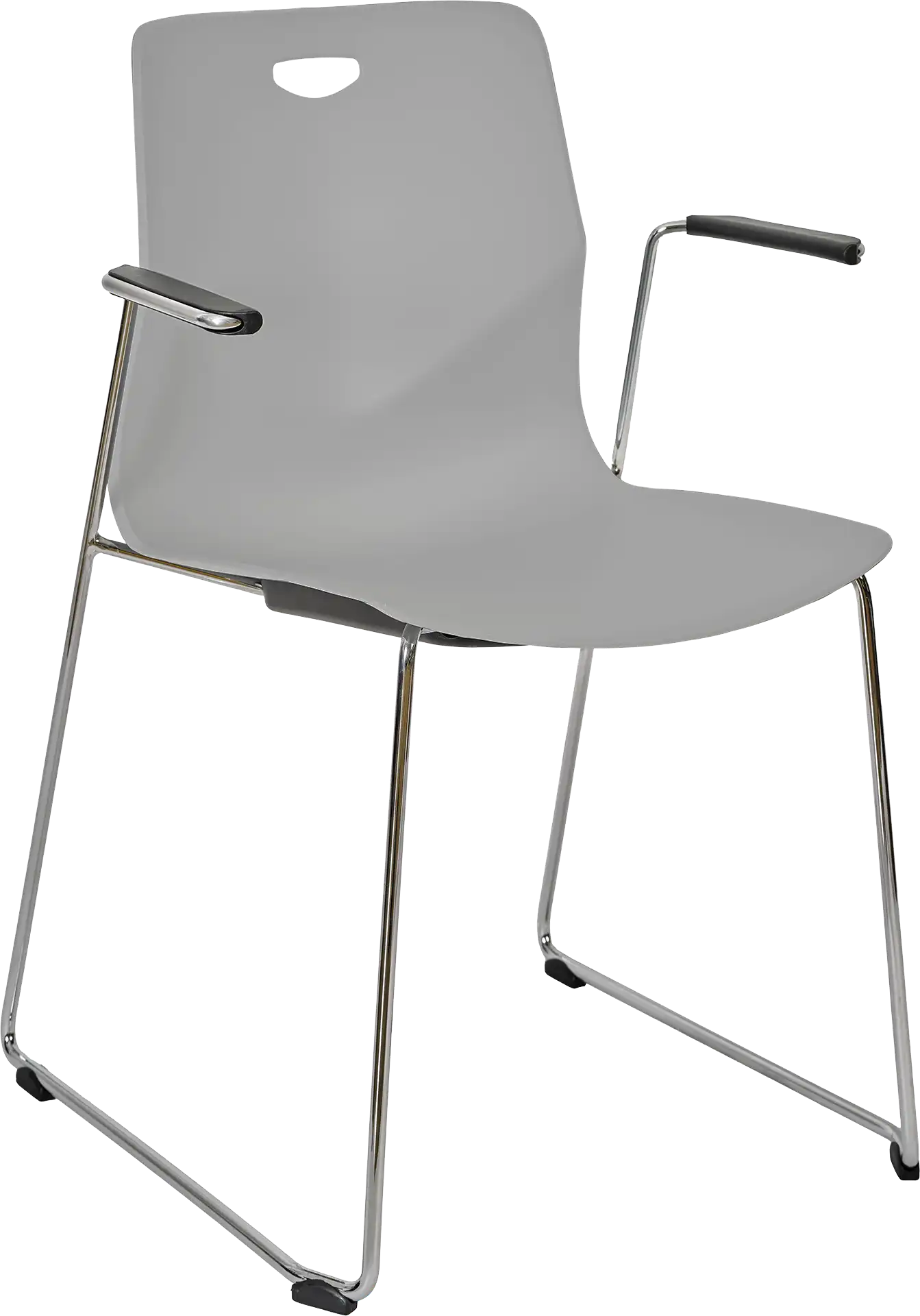 Photo du produit CHAISE TECSEAT GRISE AVEC ACCOUDOIRS