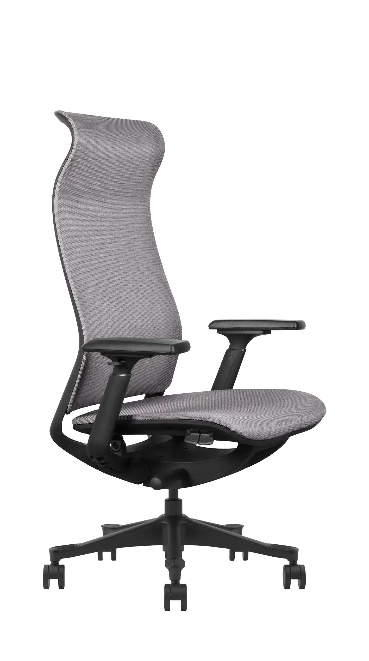 Photo du produit FAUTEUIL WAVE GRIS SRUCTURE NOIRE