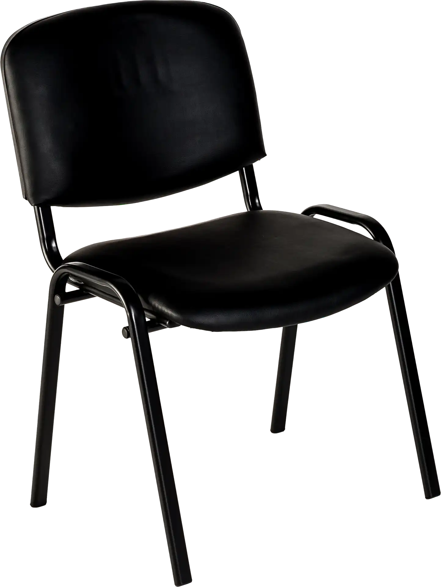 Photo du produit CHAISE VISIMILI NOIRE PIEDS NOIRS