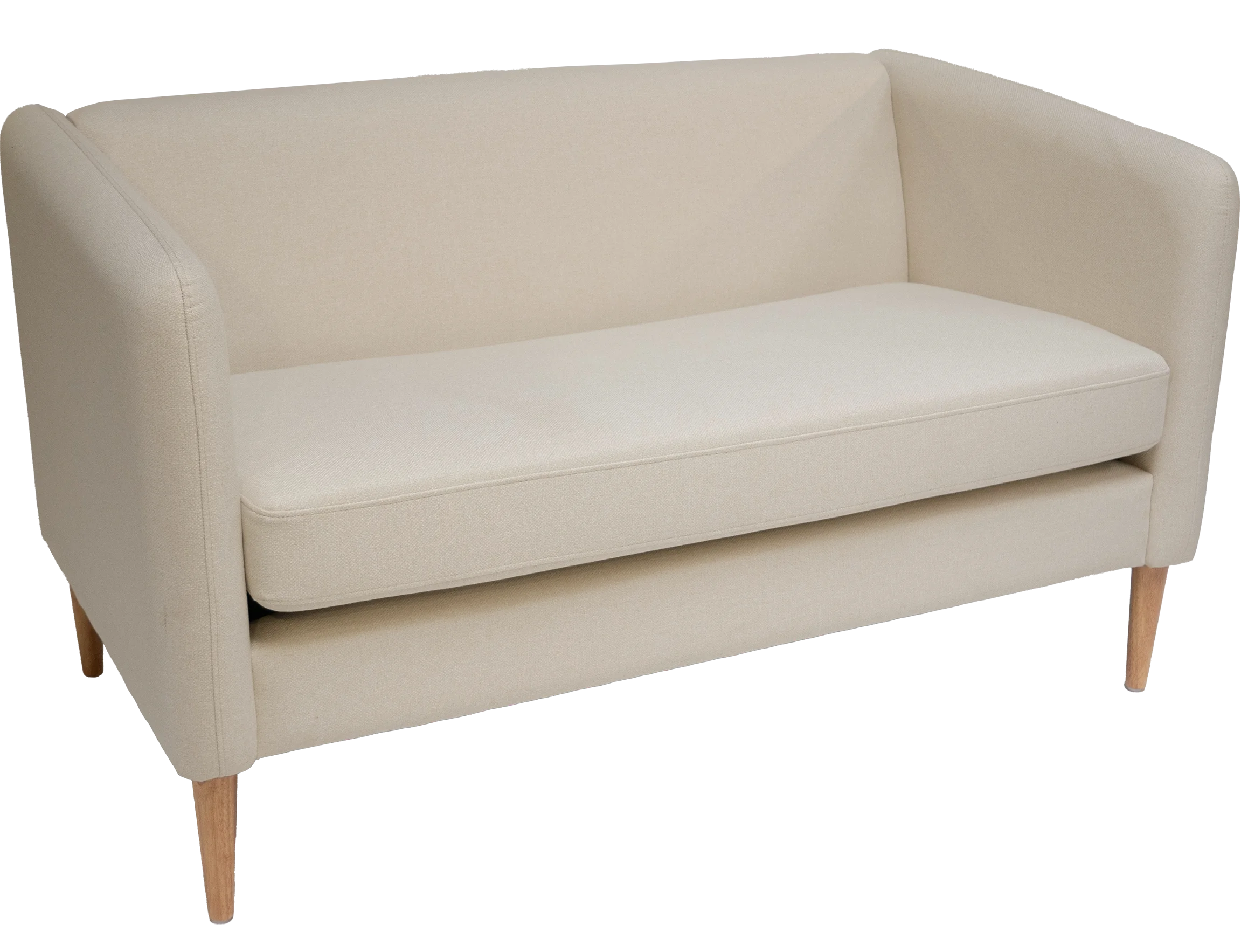 Photo du produit CANAPE 2 PLACES KANAP BEIGE TISSU NON FEU